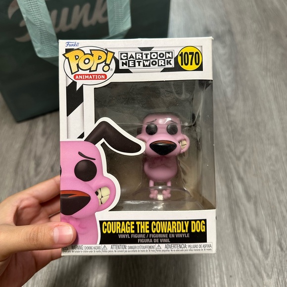 Courage The Cowardly Dog Funko Pop - Picture 1 of 4
